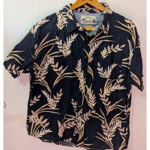 Seapointe Hawaiian Men's Size XL Graphic Button Down Shirt Hawaiian Shirt (259)